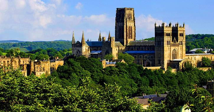UNESCO World Heritage Site Durham Cathedral and Castle
